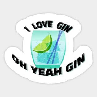 Gin Sticker